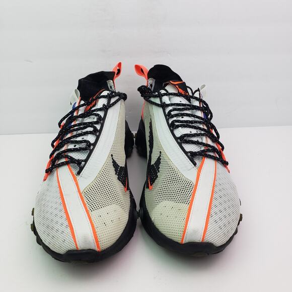 Nike React ISPA Mens Size 13 Ghost Aqua Grey Black Orange Running Sneaker Shoes - Picture 5 of 14